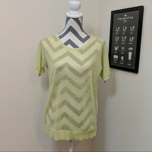 NWT Chico's Milo‎ Mesh Pullover Sweater